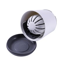 Black & Grey Toilet Brush with Holder